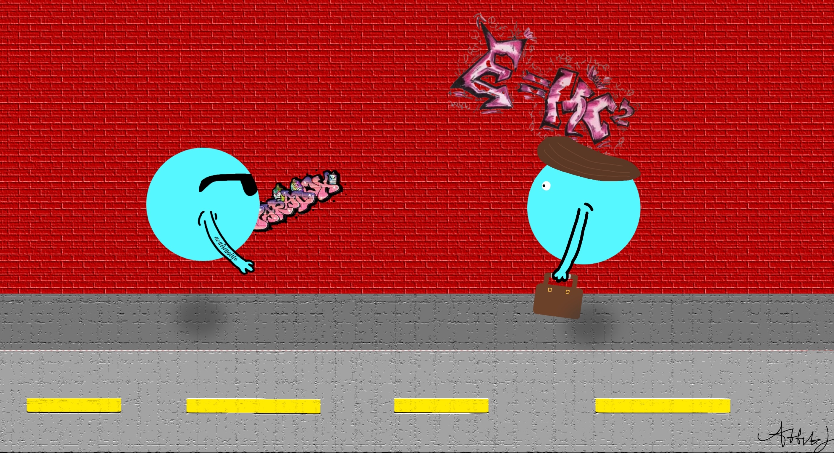 Neutrinos on the street